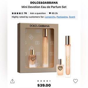 Dolce & Gabbana Devotion Eau de Parfum Set